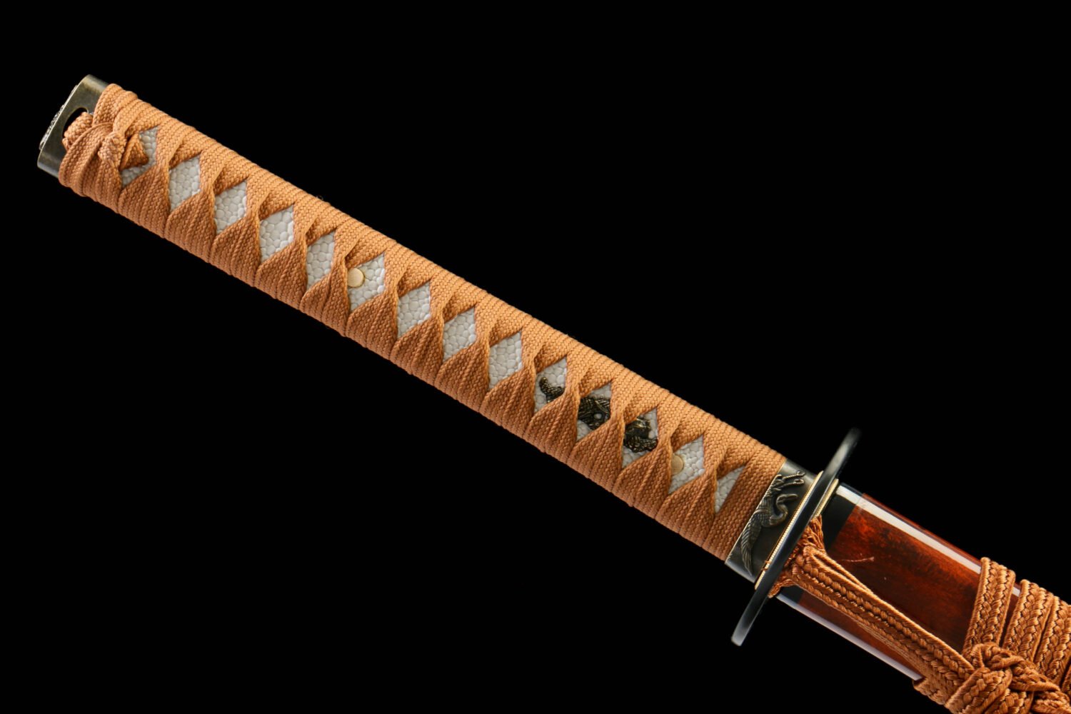 1065 steel - pure handmade Japanese samurai sword - iron equipment - crane high manganese steel samurai sword - Suxin blade