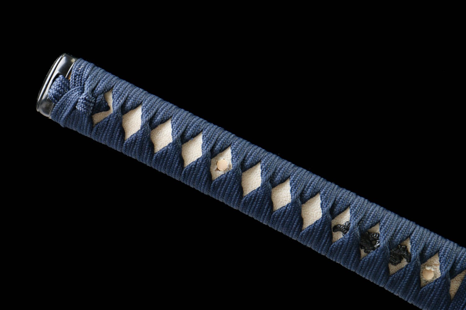 IMG_2114 1065 steel - pure hand-forged samurai sword - zinc alloy fittings - bright red high manganese steel samurai sword - Tongrui