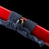 IMG_2117 1065 steel - pure hand-forged samurai sword - zinc alloy fittings - bright red high manganese steel samurai sword - Tongrui