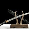 IMG_2273 1065 steel - pure hand-forged samurai sword - iron equipment - special low-carbon steel samurai sword - shadow knife
