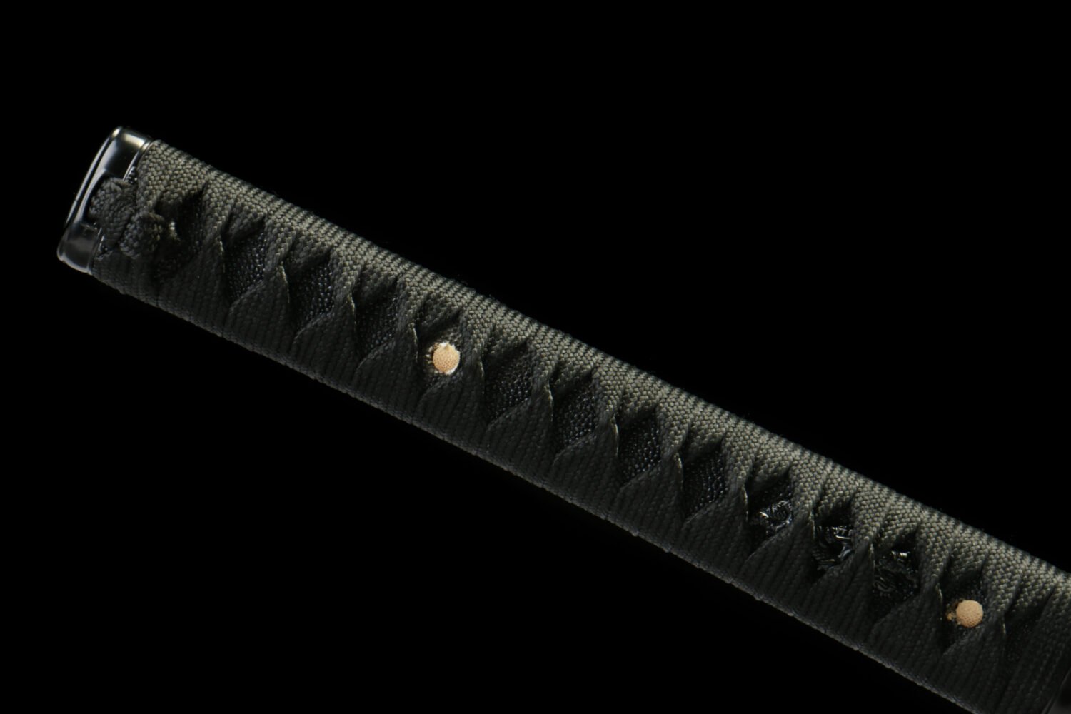 Carbon steel + ceramic coating - pure hand-forged samurai sword - iron equipment - ceramic coating engraved dragon sheath samurai sword - black handle