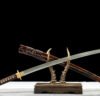 T10 Steel - Purely Handmade Japanese Katana - Covered with Burning Blade - Copper Fittings - Phoenix T10 Burning Blade Katana - Flame Blade