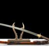 T10 Steel - Purely Handmade Japanese Katana - Covered with Burning Blade - Copper Fittings - Phoenix T10 Burning Blade Katana - Flame Blade