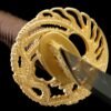 T10 Steel - Purely Handmade Japanese Katana - Covered with Burning Blade - Copper Fittings - Phoenix T10 Burning Blade Katana - Flame Blade