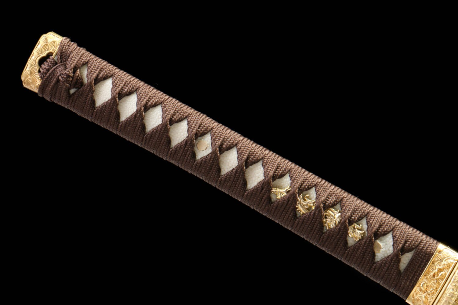 T10 Steel - Purely Handmade Japanese Katana - Covered with Burning Blade - Copper Fittings - Phoenix T10 Burning Blade Katana - Flame Blade