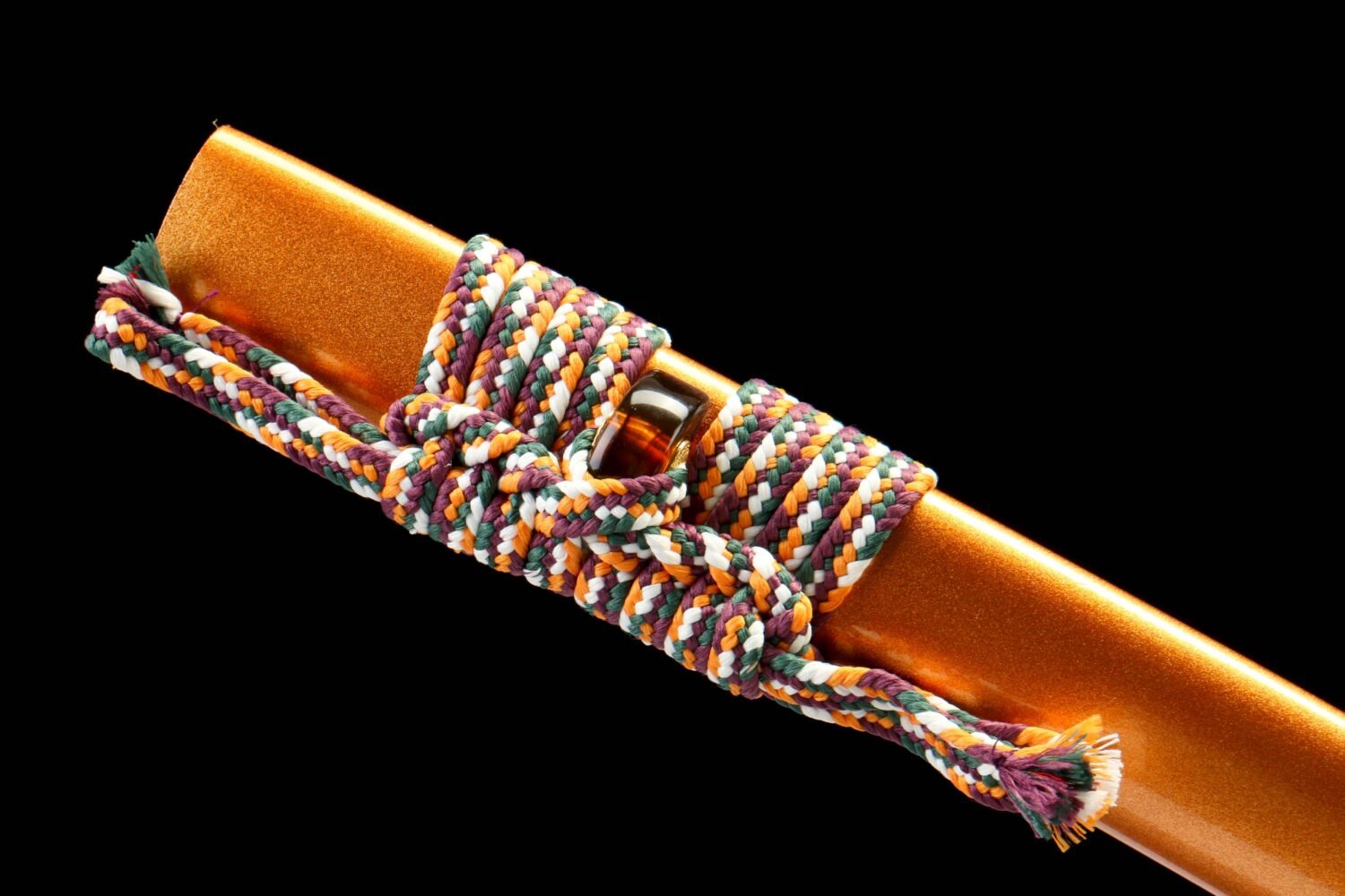 IMG_2709 1065 steel - pure hand-forged samurai sword - zinc alloy fittings - dragon guard yellow samurai sword - plain gold