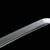 1060 steel - pure hand-forged samurai sword - green leather sheath - steel clamp - iron equipment - Tianxuan
