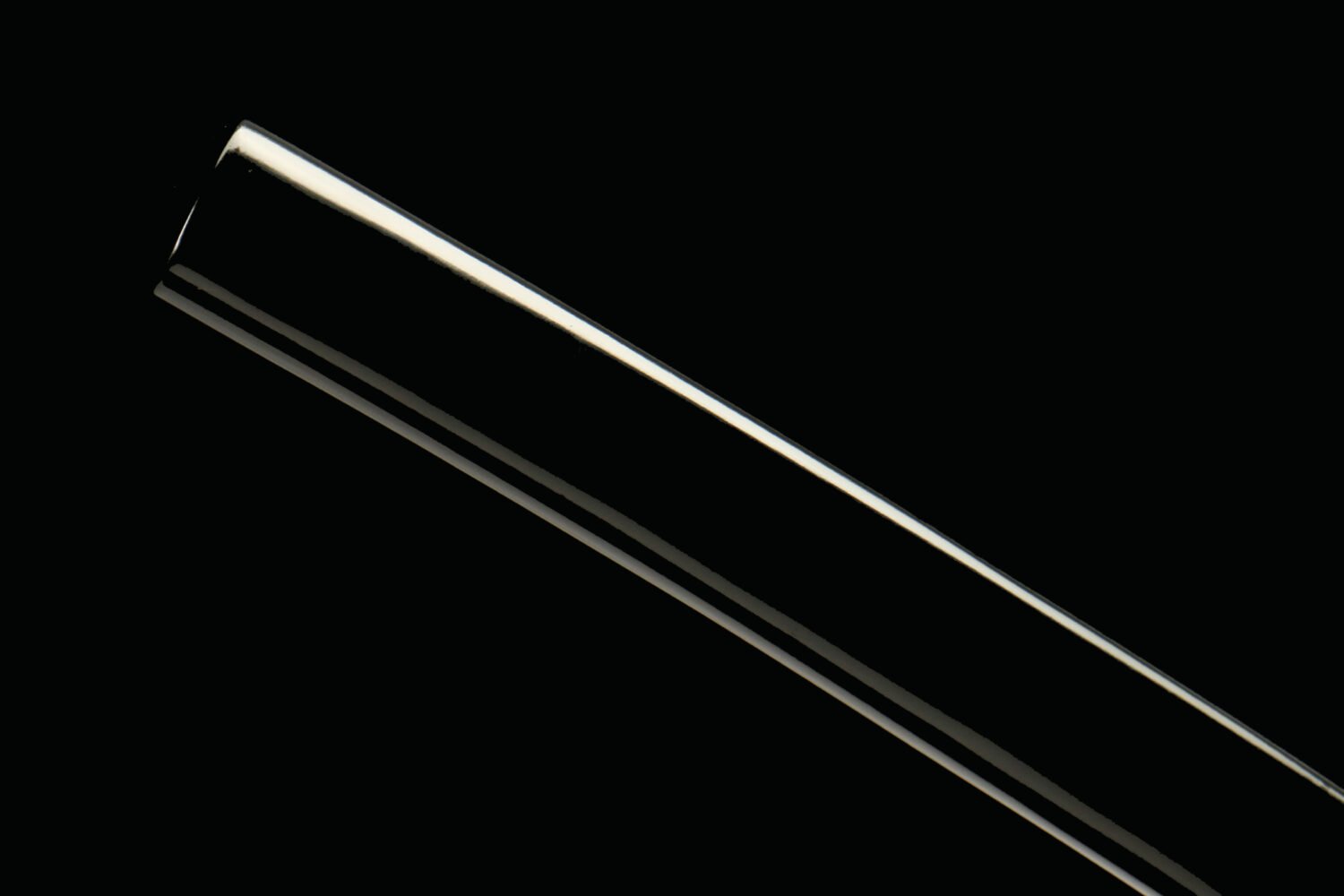 IMG_5801 1065 steel - pure handmade Japanese katana - green leather sheath - iron fittings - Xuanchao