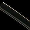 1045 steel - pure hand-forged samurai sword - green leather sheath - iron harness - Kill Bill - carbon steel version