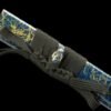 1045 steel - pure hand-forged samurai sword - green leather sheath - zinc alloy fittings - special craftsmanship - Yonagi