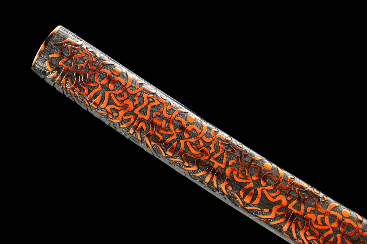 Damascus steel-purely handmade Japanese samurai sword-Kagemu