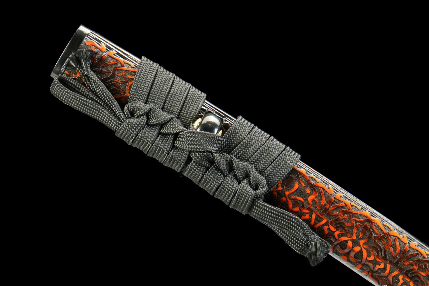 Damascus steel-purely handmade Japanese samurai sword-Kagemu