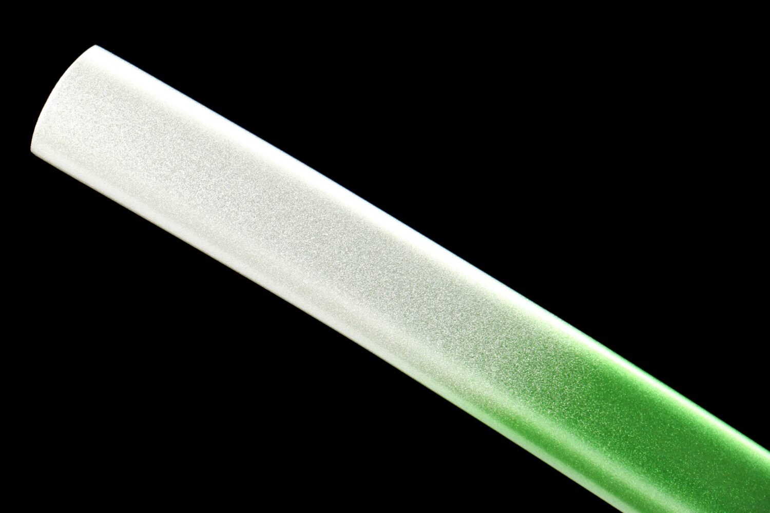 IMG_7260 1065 steel - pure handmade Japanese katana - green leather sheath - zinc alloy fittings - Youteng