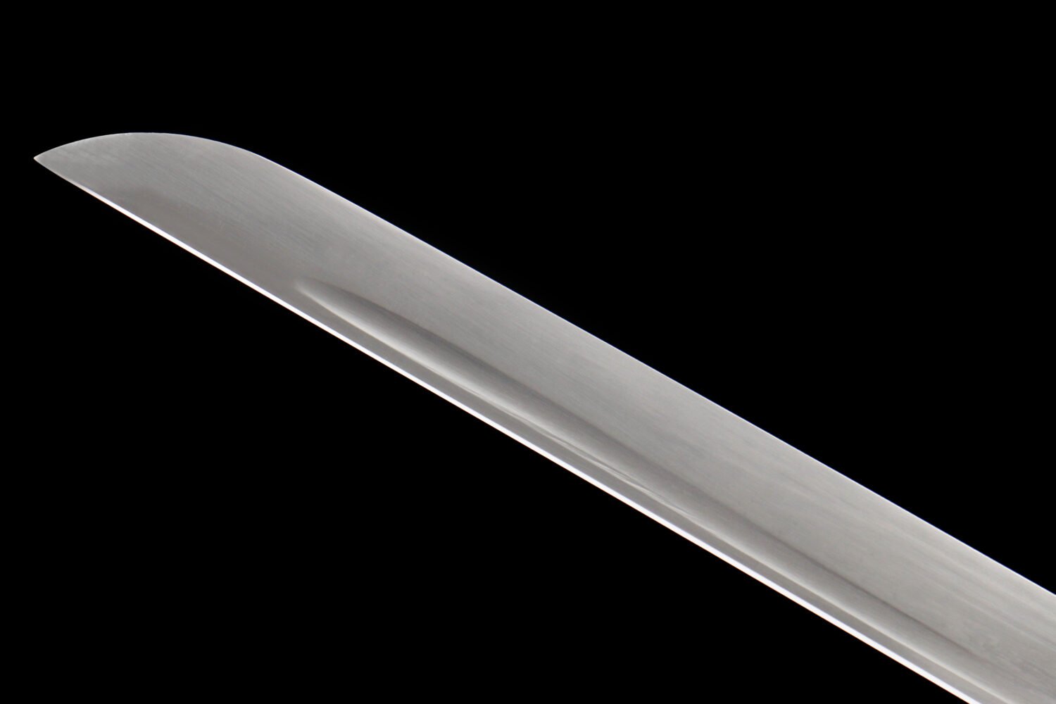 IMG_8171 1065 steel - pure hand-forged samurai sword - green leather sheath - square dragon hand guard manganese steel ninja samurai sword - hidden