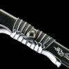 1065 steel - pure handmade Japanese katana - zinc alloy fittings - obsidian dragon