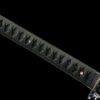 1065 steel - pure handmade Japanese katana - zinc alloy fittings - obsidian dragon